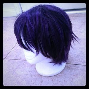 Kokichi Ouma Oma Purple Cosplay Costume Wig